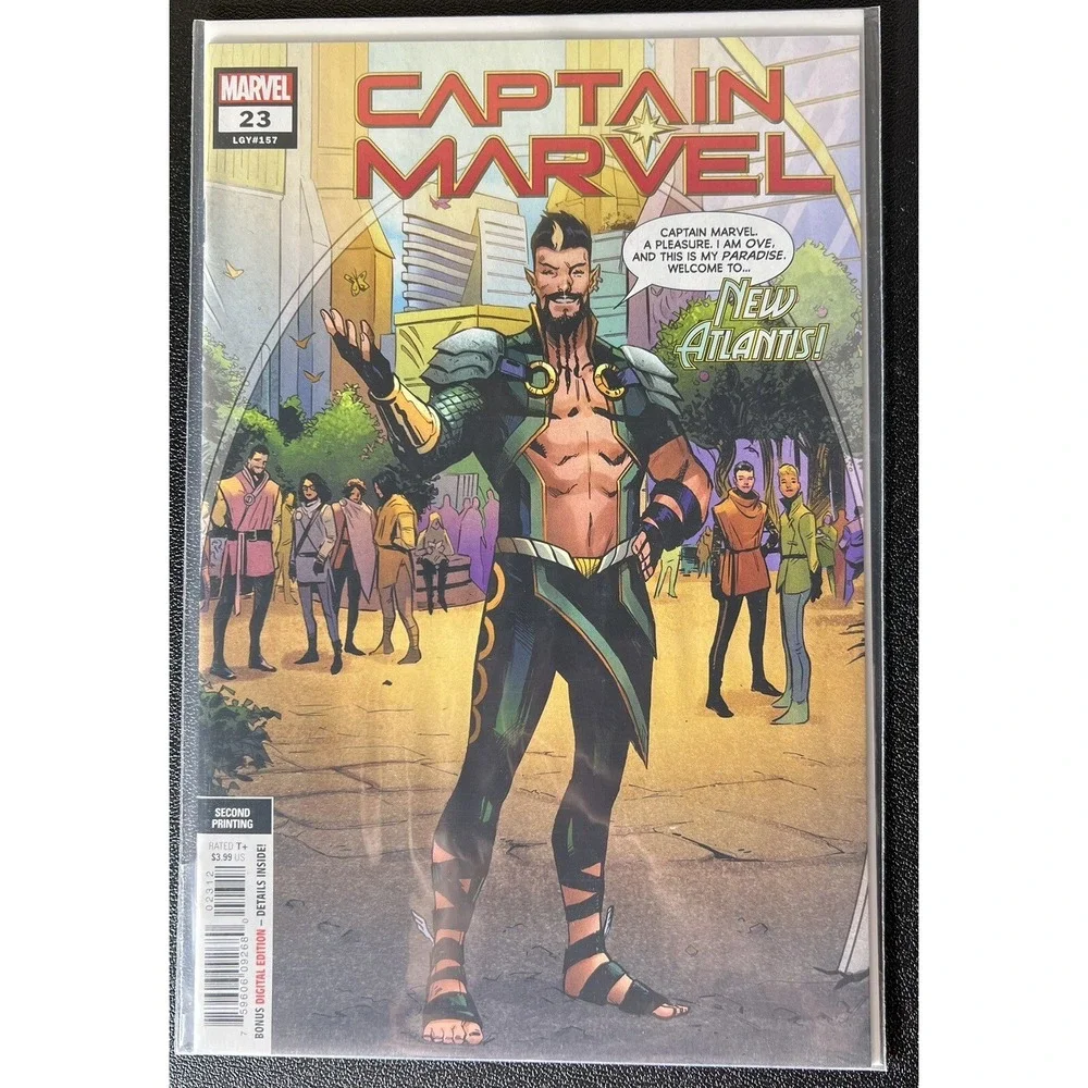 Captain Marvel 23 Cover C 2nd Print Variant Jorge Molina Cover By Marvel 2020